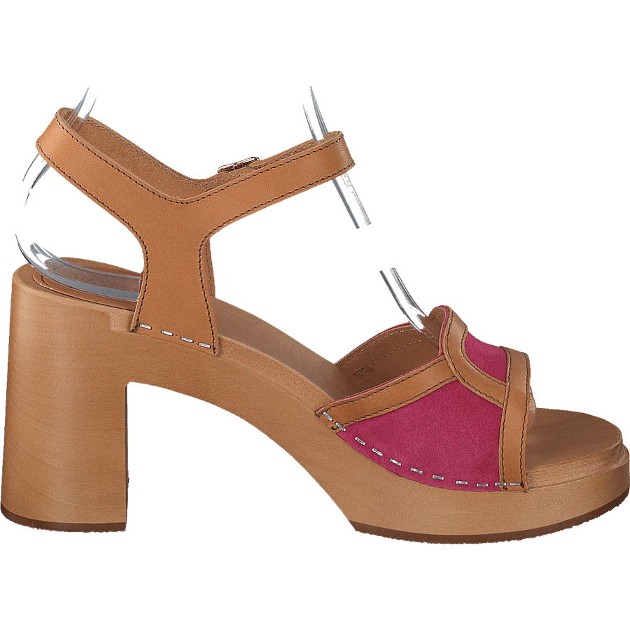Sophisticated Sandal Bouganville/suede