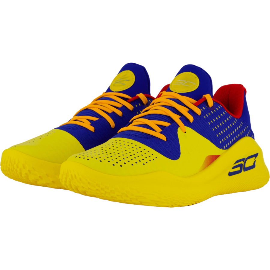 Curry 4 Low Flotro Unisex Blue