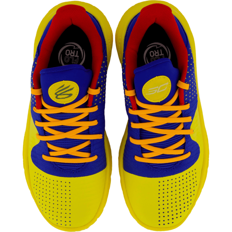 Curry 4 Low Flotro Unisex Blue