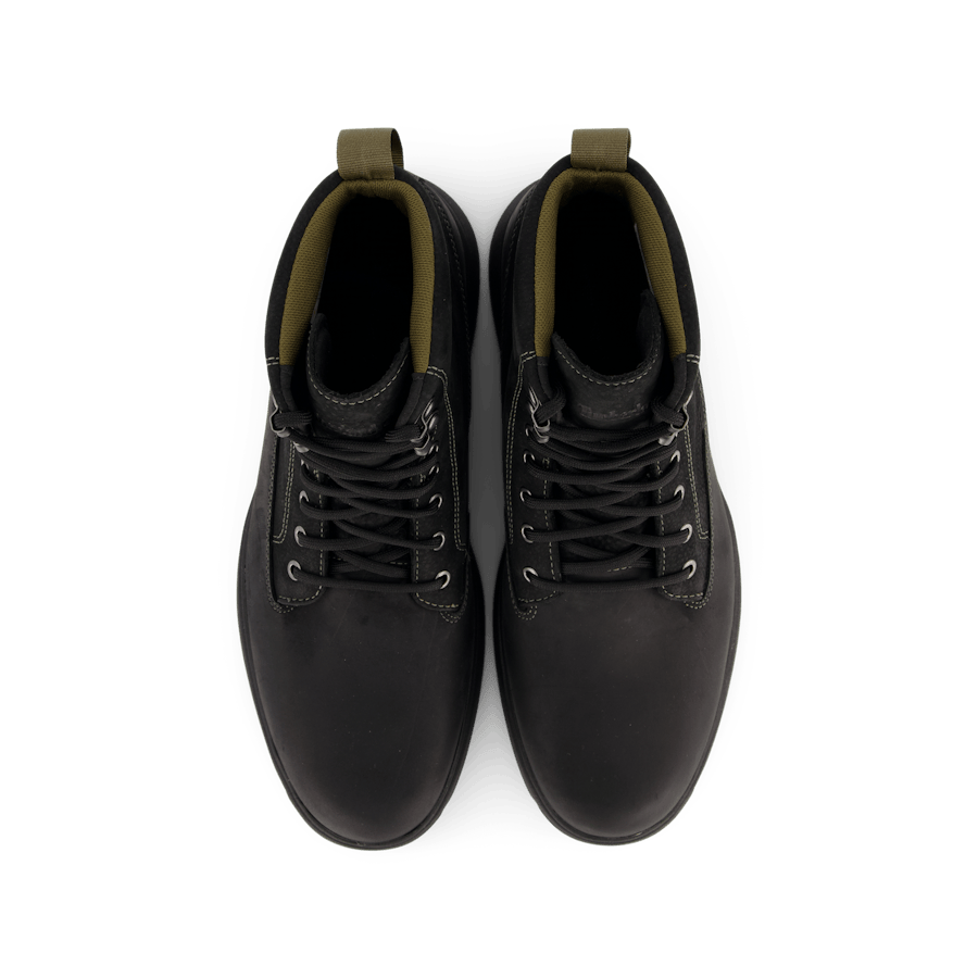 Atwells Ave Mid Lace Up Waterp Jet Black