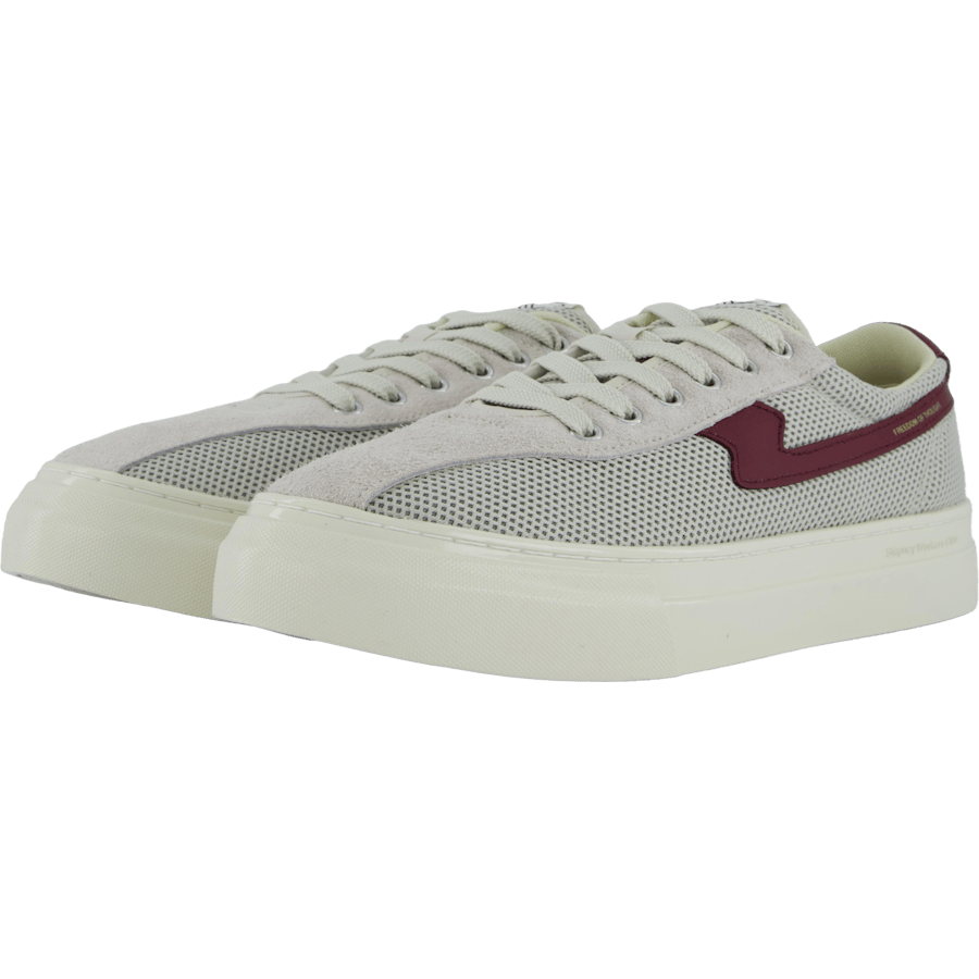 Dellow S-strike Cup Tennis Mes Ecru & Red