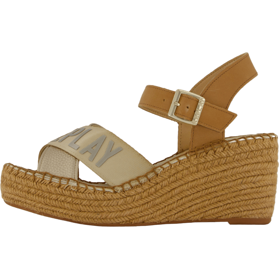 Susan Cross Espadrille Platin