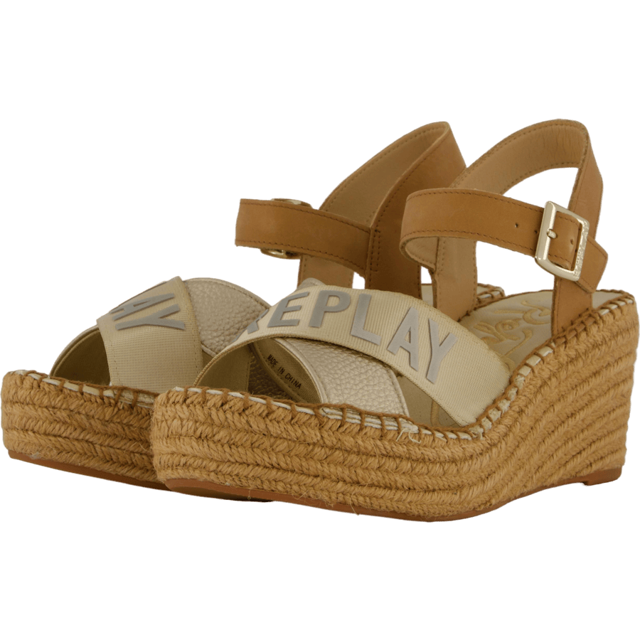 Susan Cross Espadrille Platin