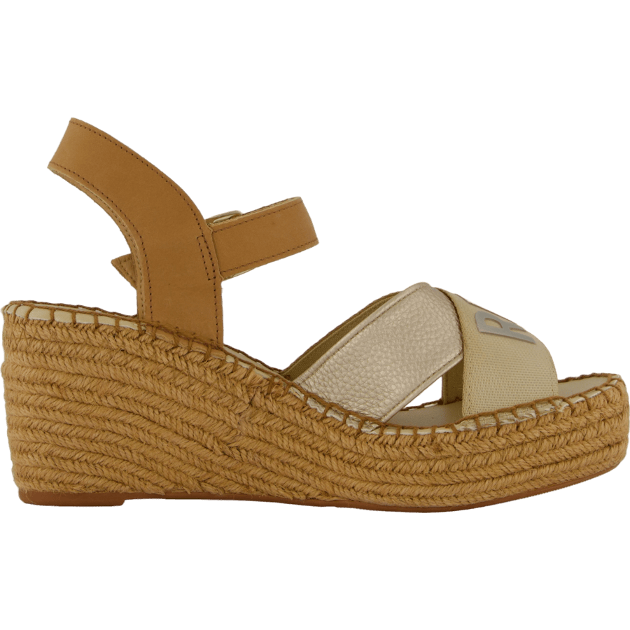 Susan Cross Espadrille Platin