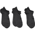 Ua Essential No Show 3pk Black