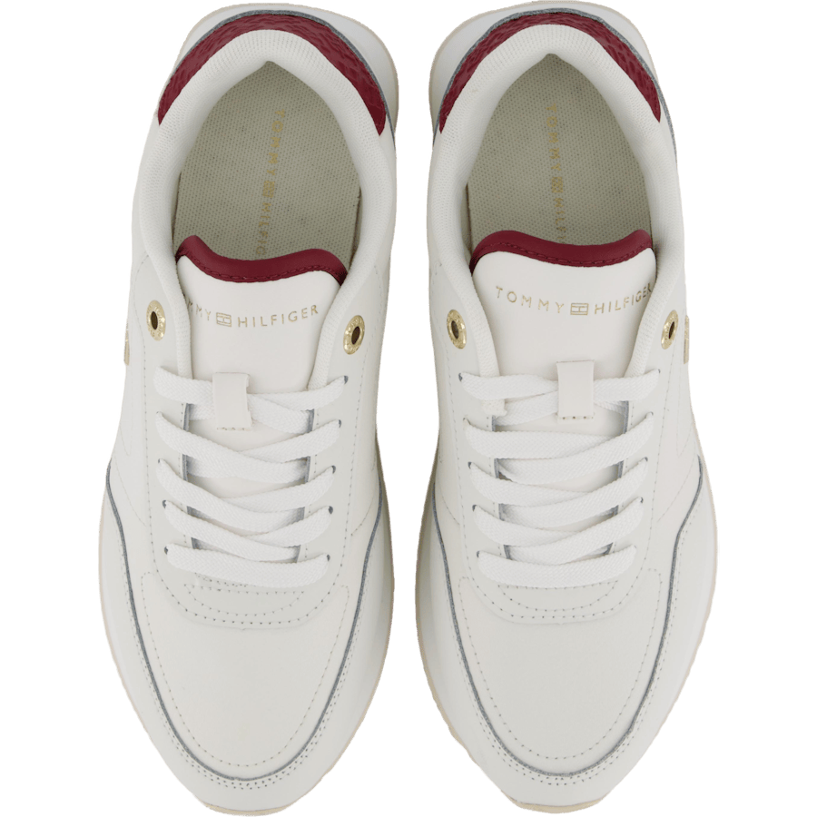 Elevated Essent Runner Monogra Ancient White