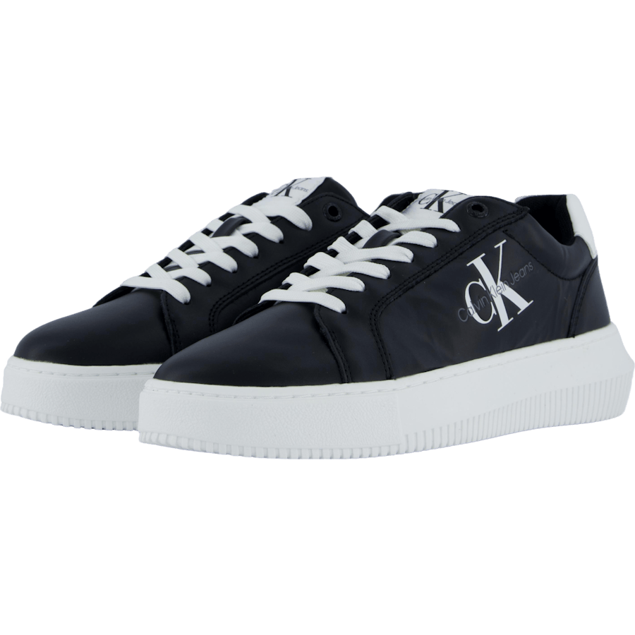Chunky Cupsole Mono Lth Wn Black
