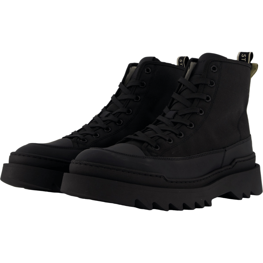 Kamiki High U Textile Black