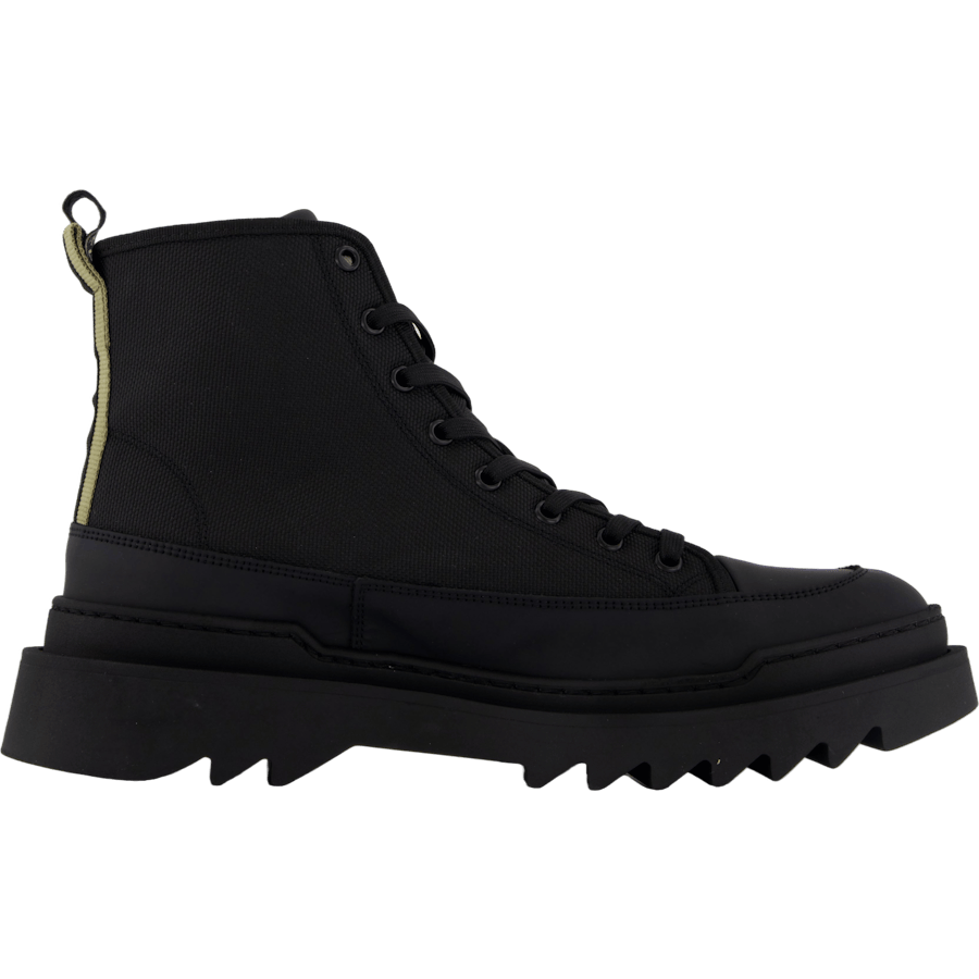 Kamiki High U Textile Black