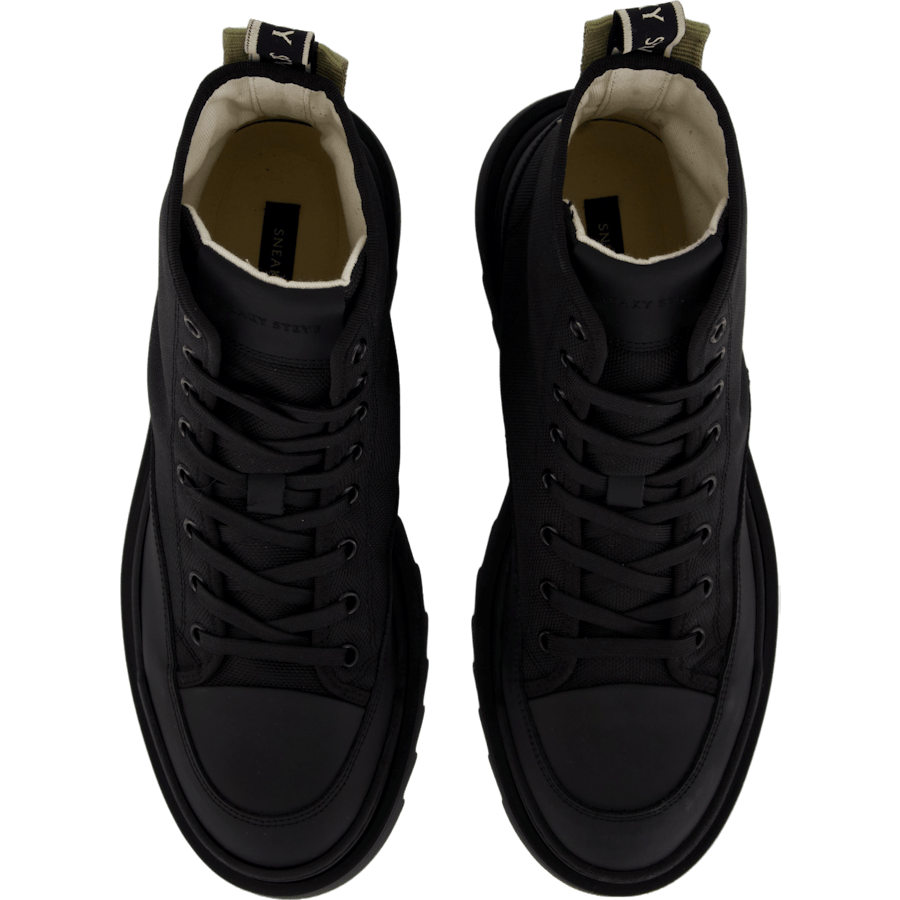 Kamiki High U Textile Black