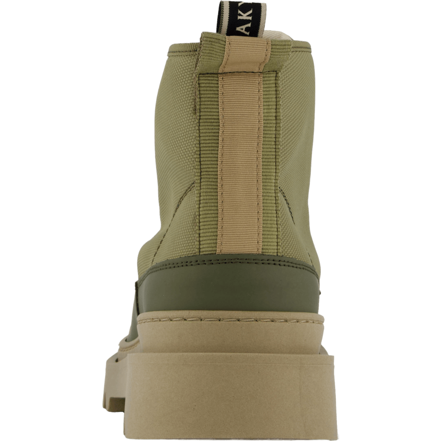 Kamiki High U Textile Kaki Green
