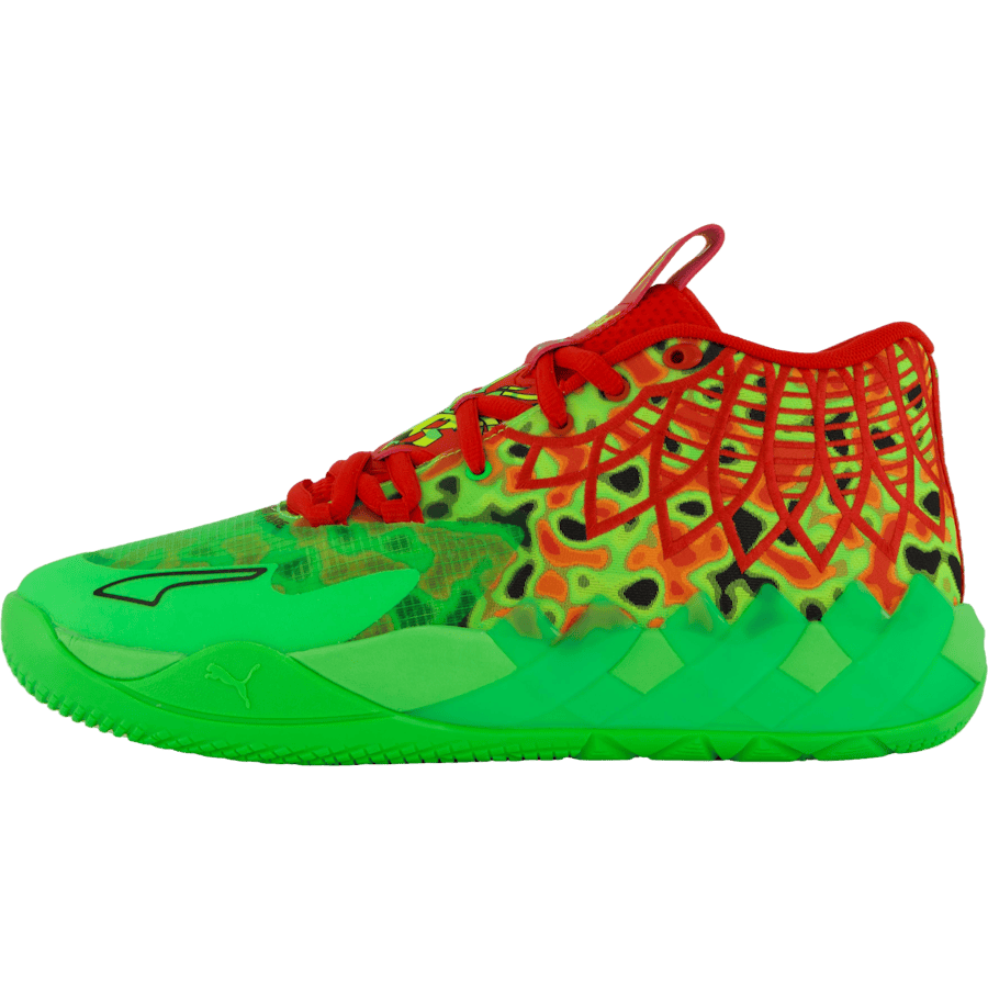 Mb.01 Thermal Fluro Green Pes-puma Red