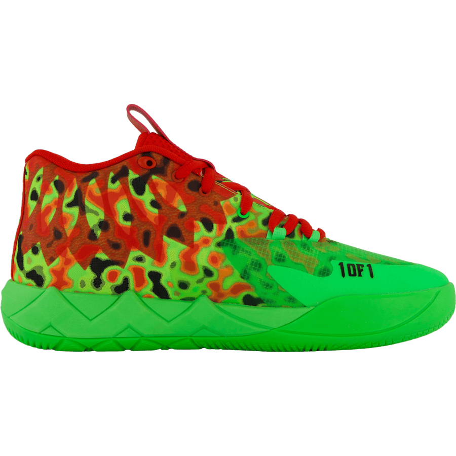Mb.01 Thermal Fluro Green Pes-puma Red