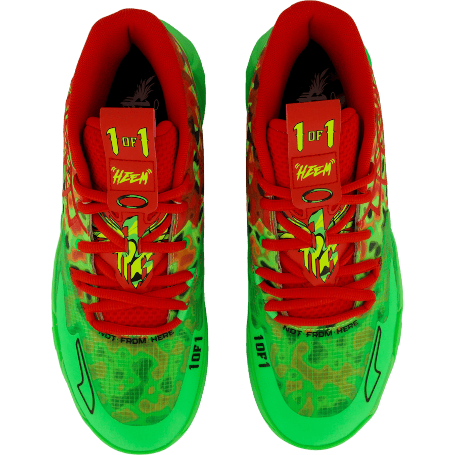 Mb.01 Thermal Fluro Green Pes-puma Red