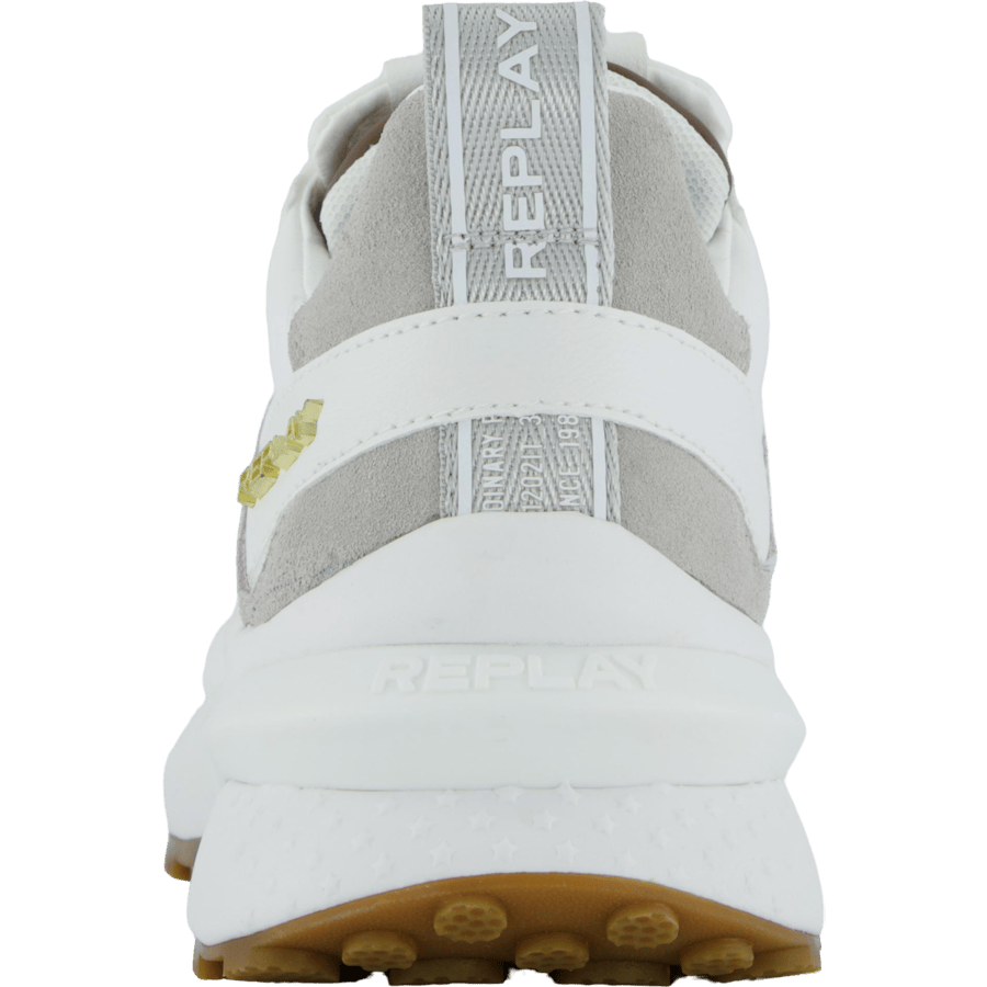 Athena Run White Brown