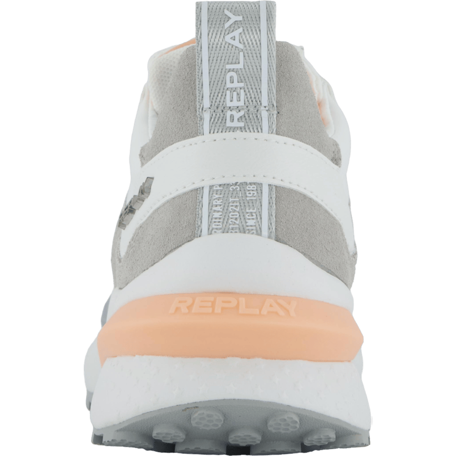 Athena Run White Orange