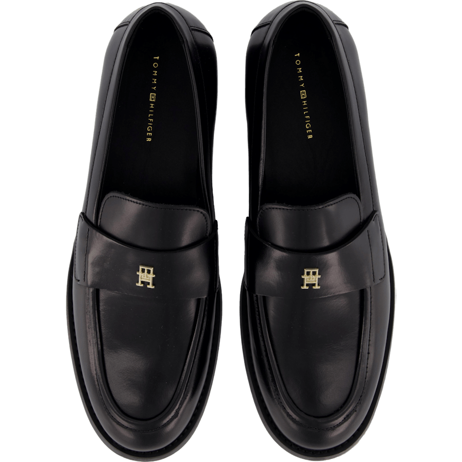 Party Abrasivato Leather Loafe Black