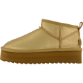 Lowboot Plateau Metallic Tan