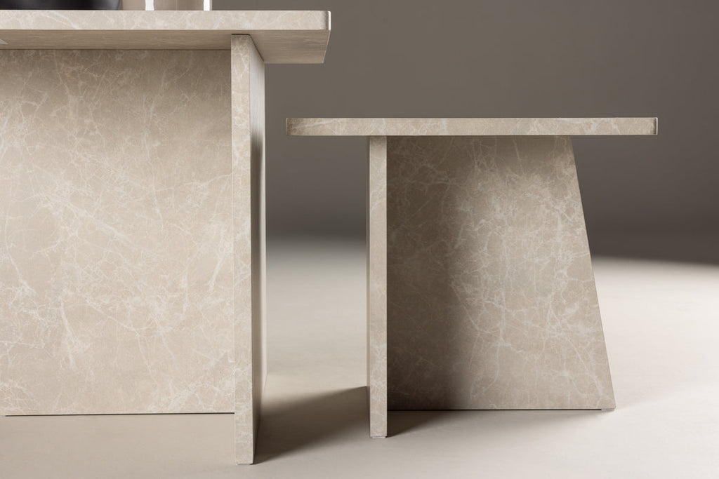 Sala Soffbord Bord 1: 60 cm Bord 2: 40 cm x Bord 1: 60 cm Bord 2: 40 cm Beige