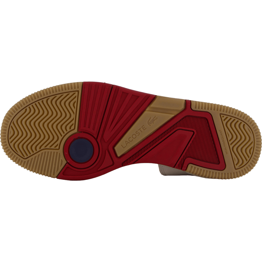 Lineshot Leather Sneakers 40f Off Wht/gum