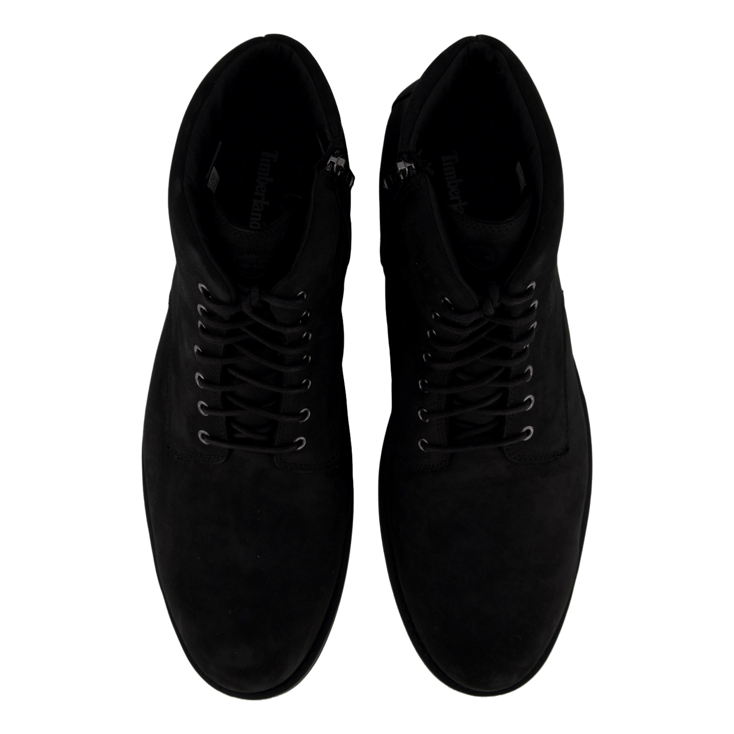 Mid Zip Up Waterproof Boot Jet Black