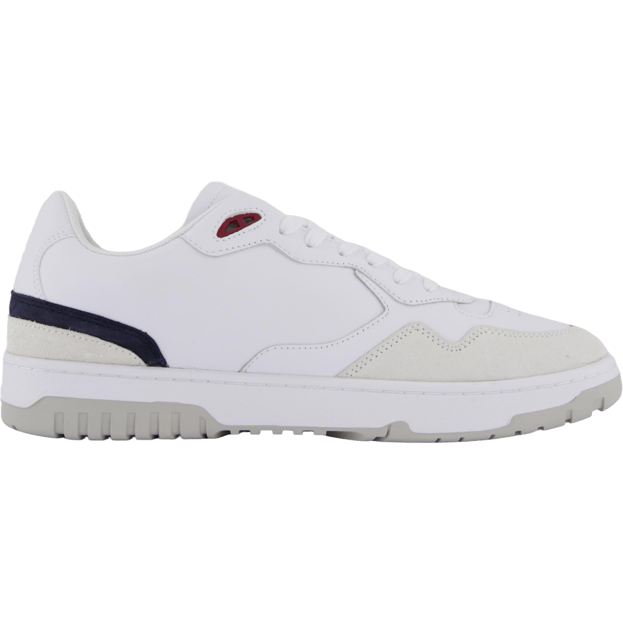 Th Basket Street Leather White