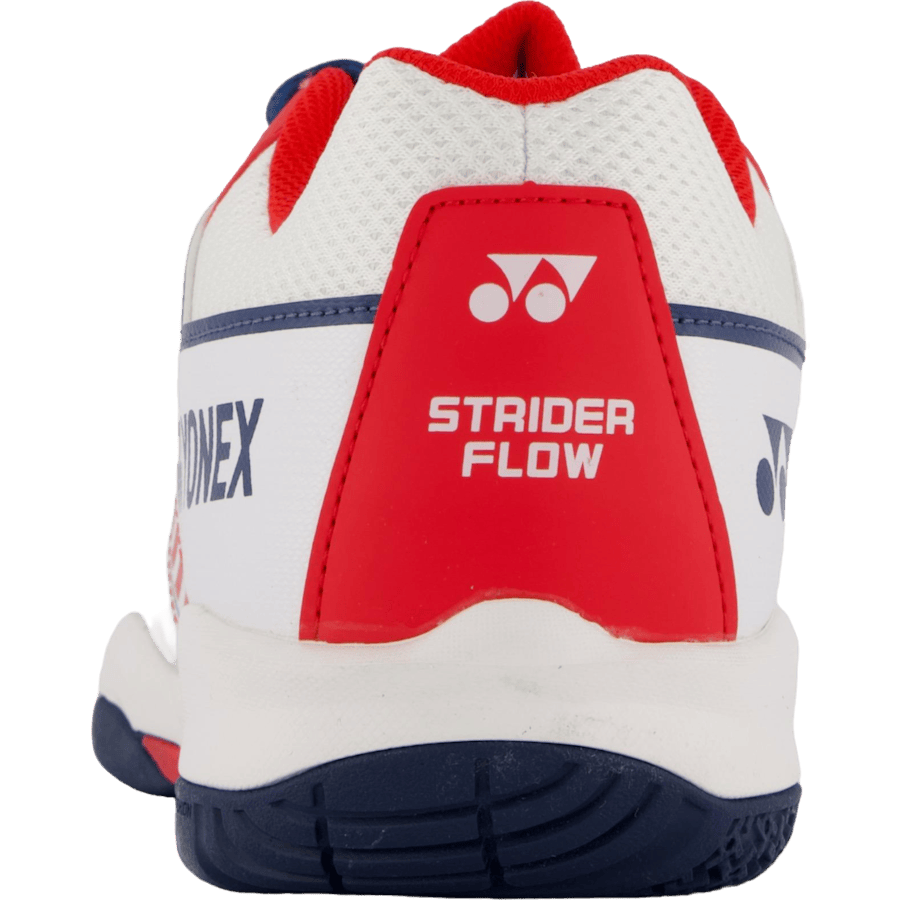 Strider Flow Wide White/red
