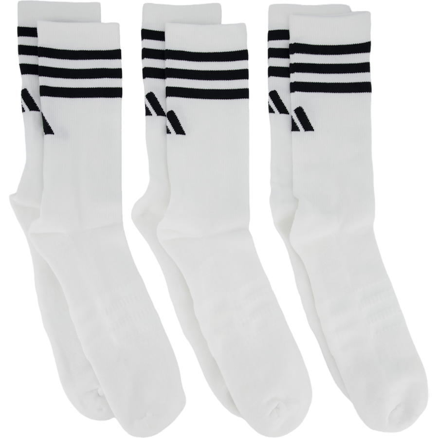 3 Pk Crew White