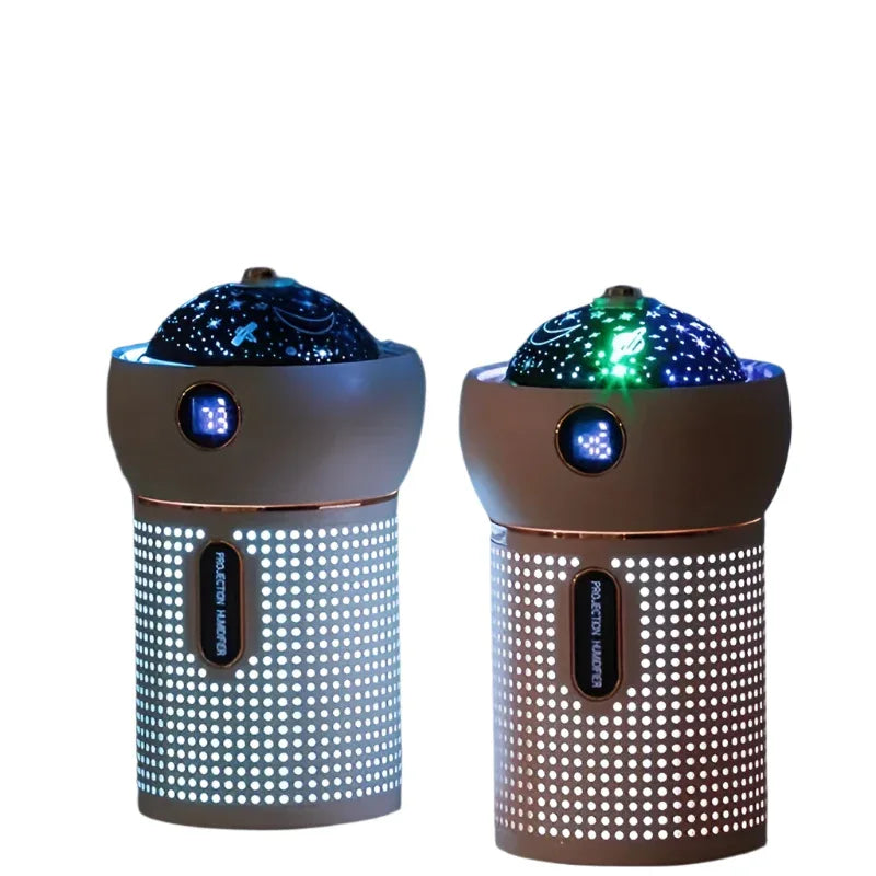 630ml Water Tank Projection Lights Humidifier