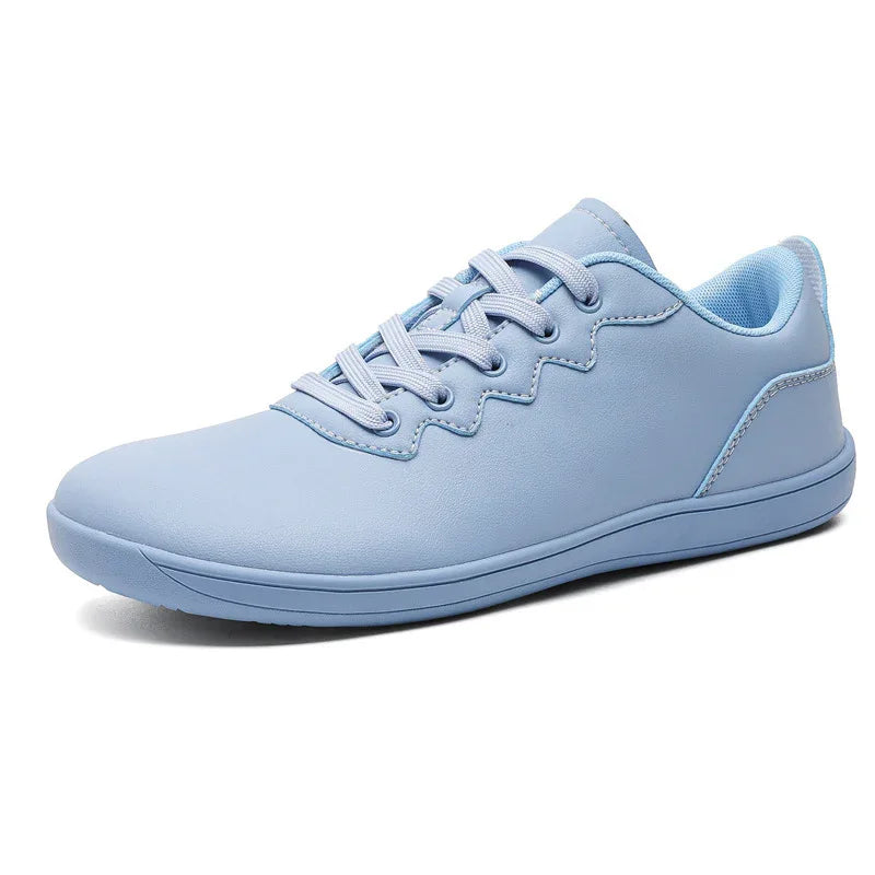 Outdoor Sneakers Low-Top Lace-Up Leather Surface Casual Shoes