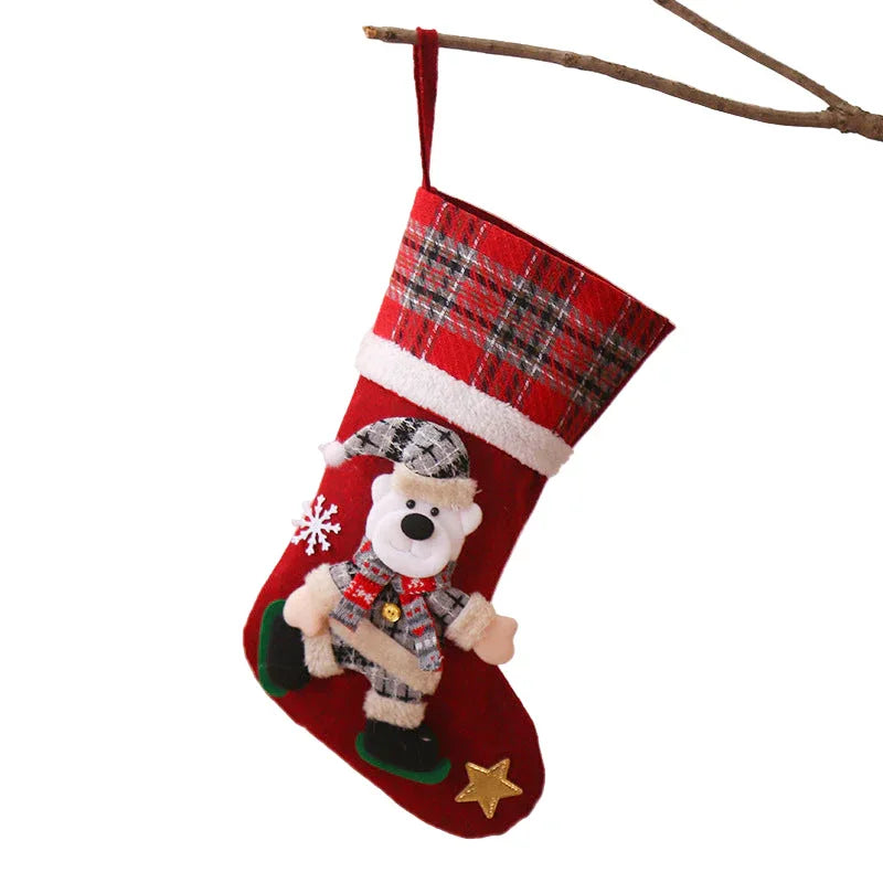 Home Fashion Christmas Decorations Socks