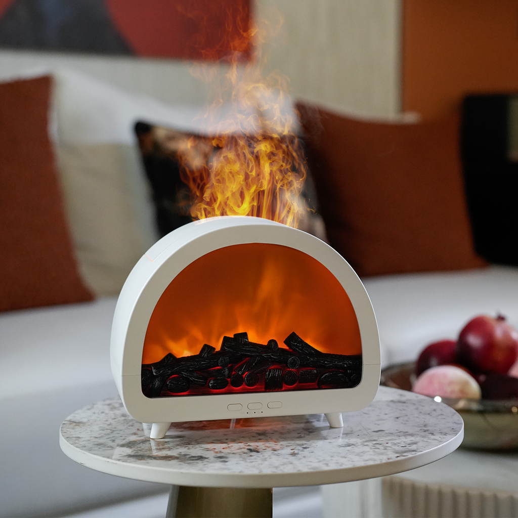Remote-Control Fireplace Aroma Diffuser