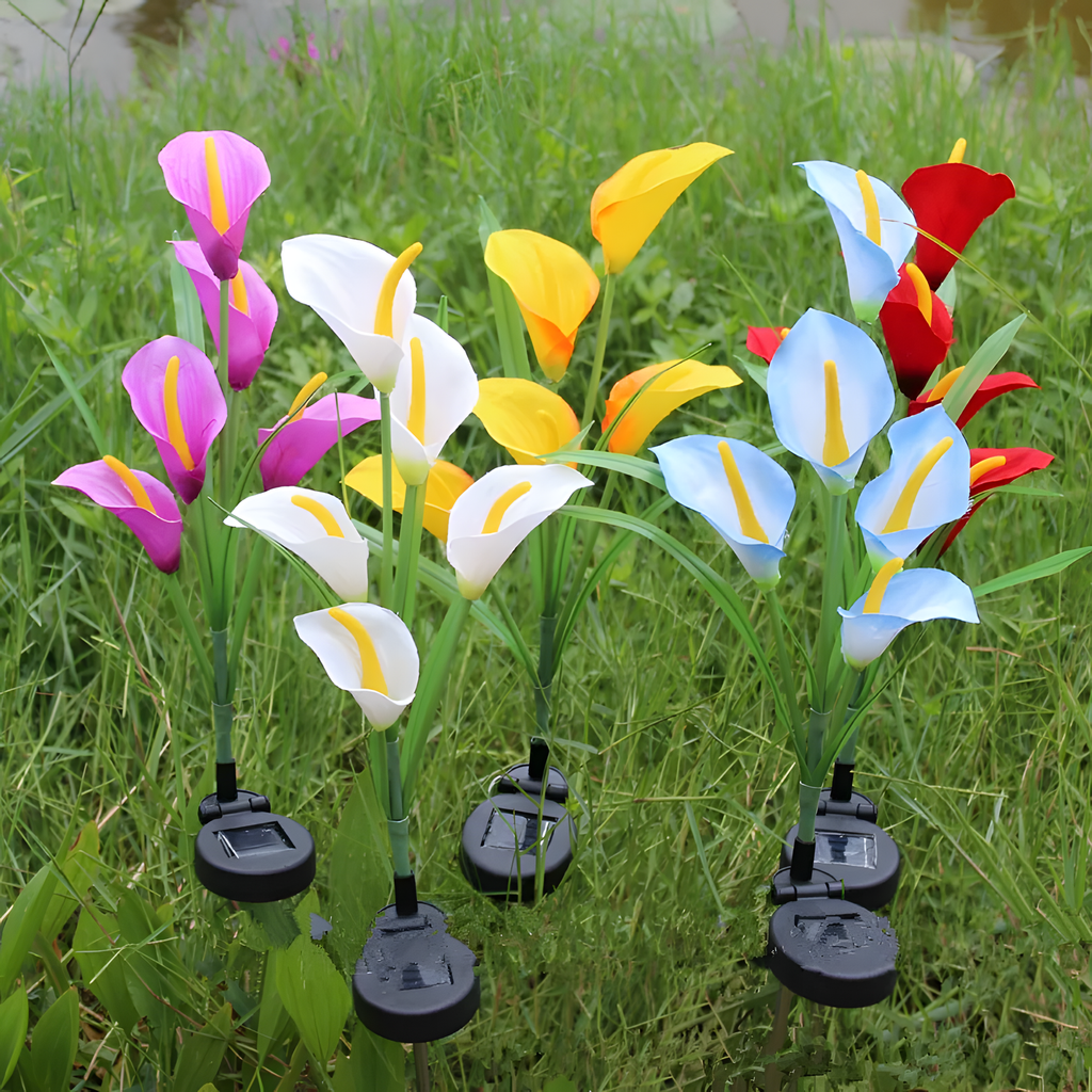 Solar Calla Lily Garden Light