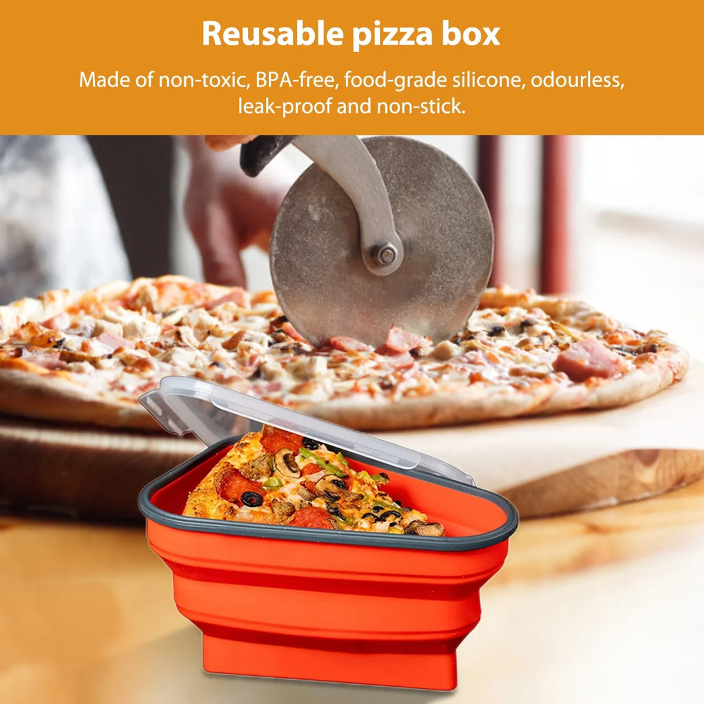 Wiederverwendbare Pizza-Verpackungsbox aus Silikon