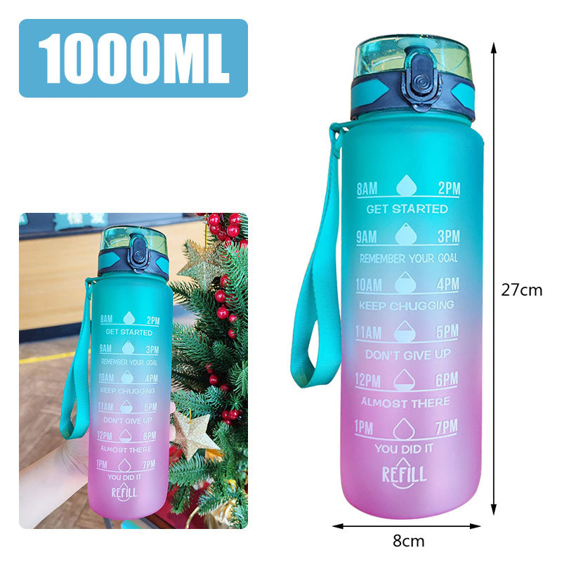 Motivations-Wasserflasche