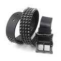 Studded Leather Belt