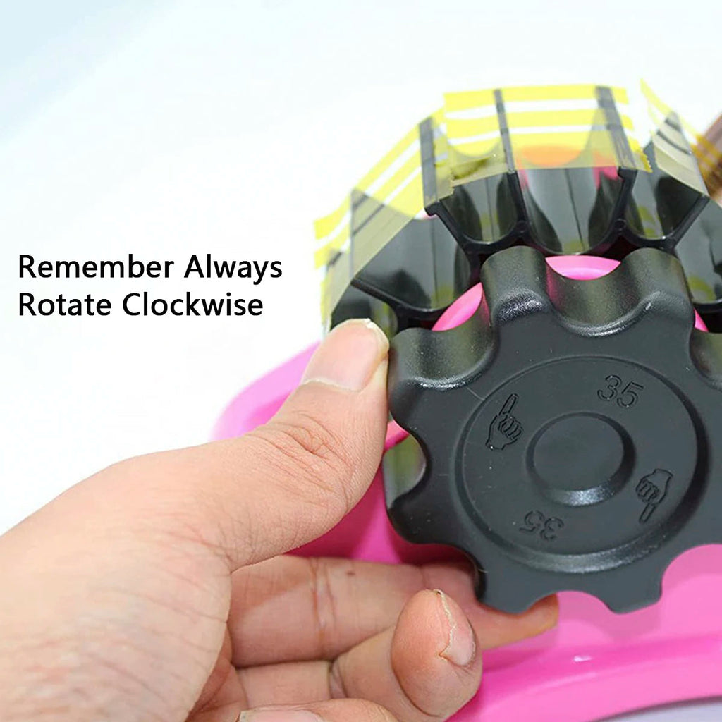 Halbautomatischer Klebebandabroller
