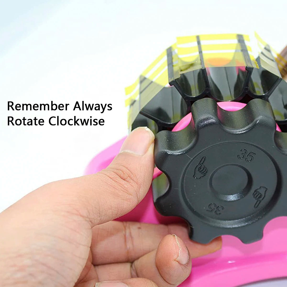 Halbautomatischer Klebebandabroller