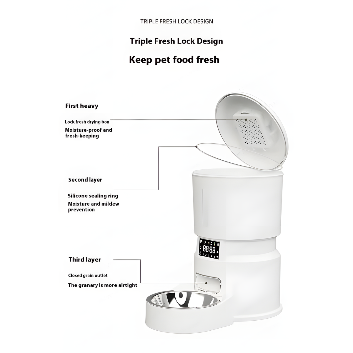 Smart 4L Pet Feeder