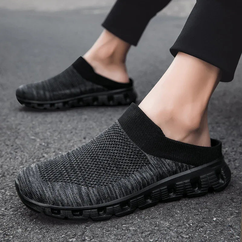 Flyknit Loafers Slip-On Breathable Trendy Casual Shoes