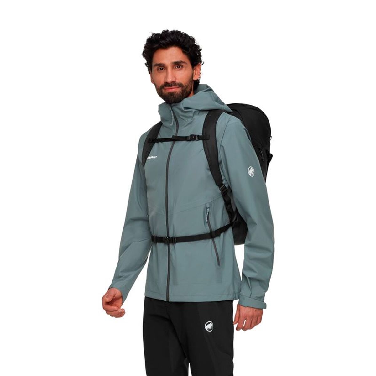Ryggsäck Mammut Alto 28L, ergonomisk passform, svart