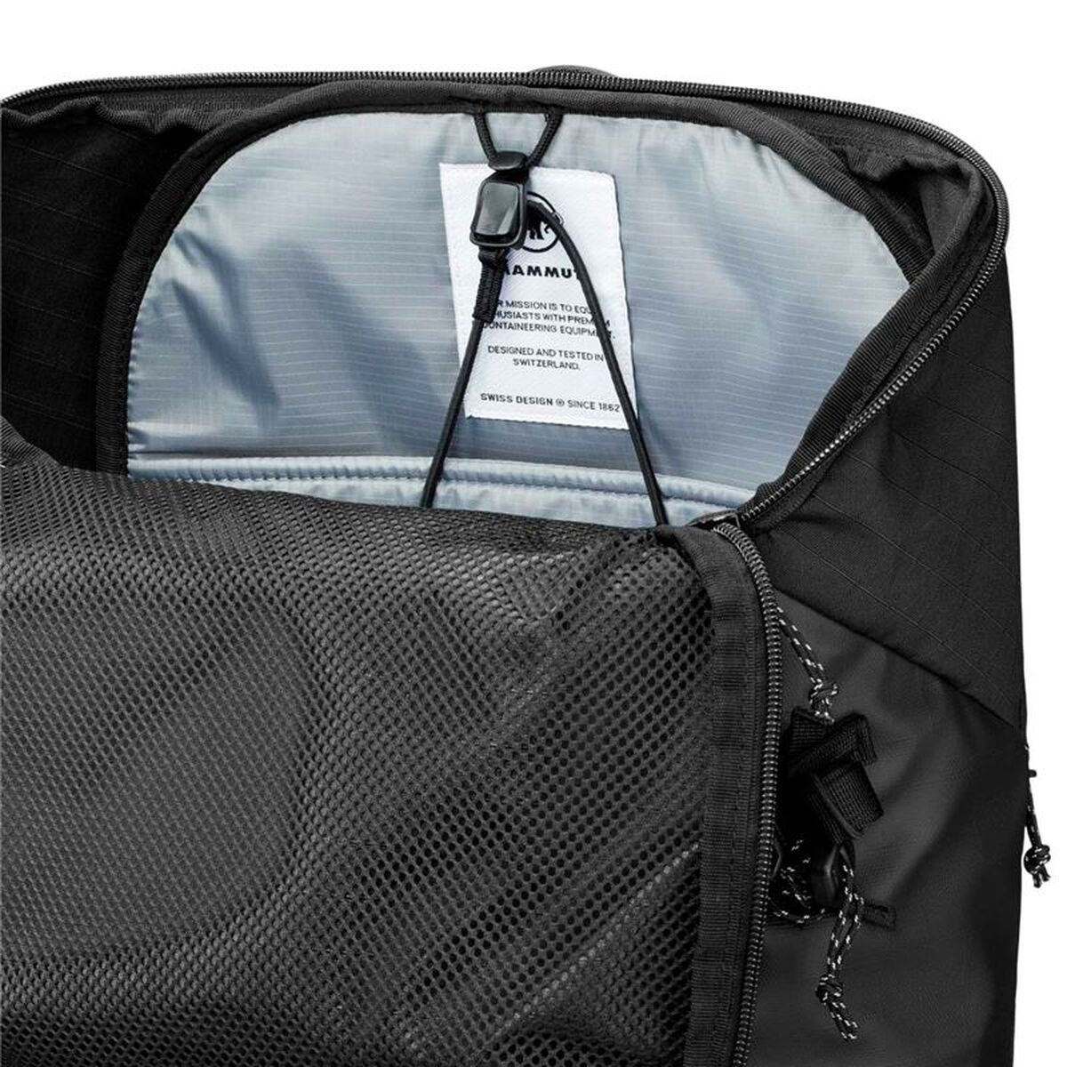 Ryggsäck Mammut Alto 28L, ergonomisk passform, svart