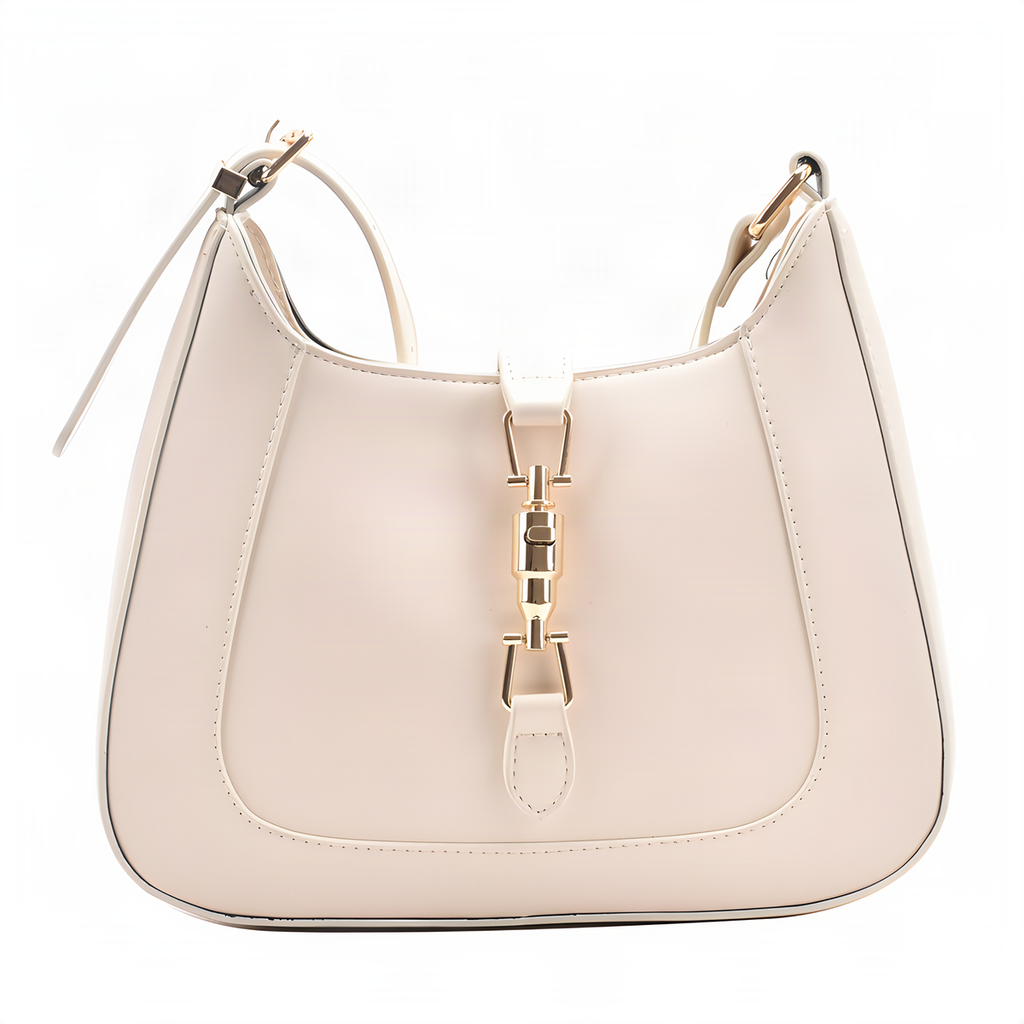 Curved Baguette Shoulder Bag