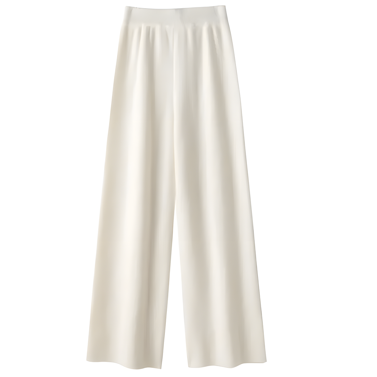 Wool Wide-Leg Pants