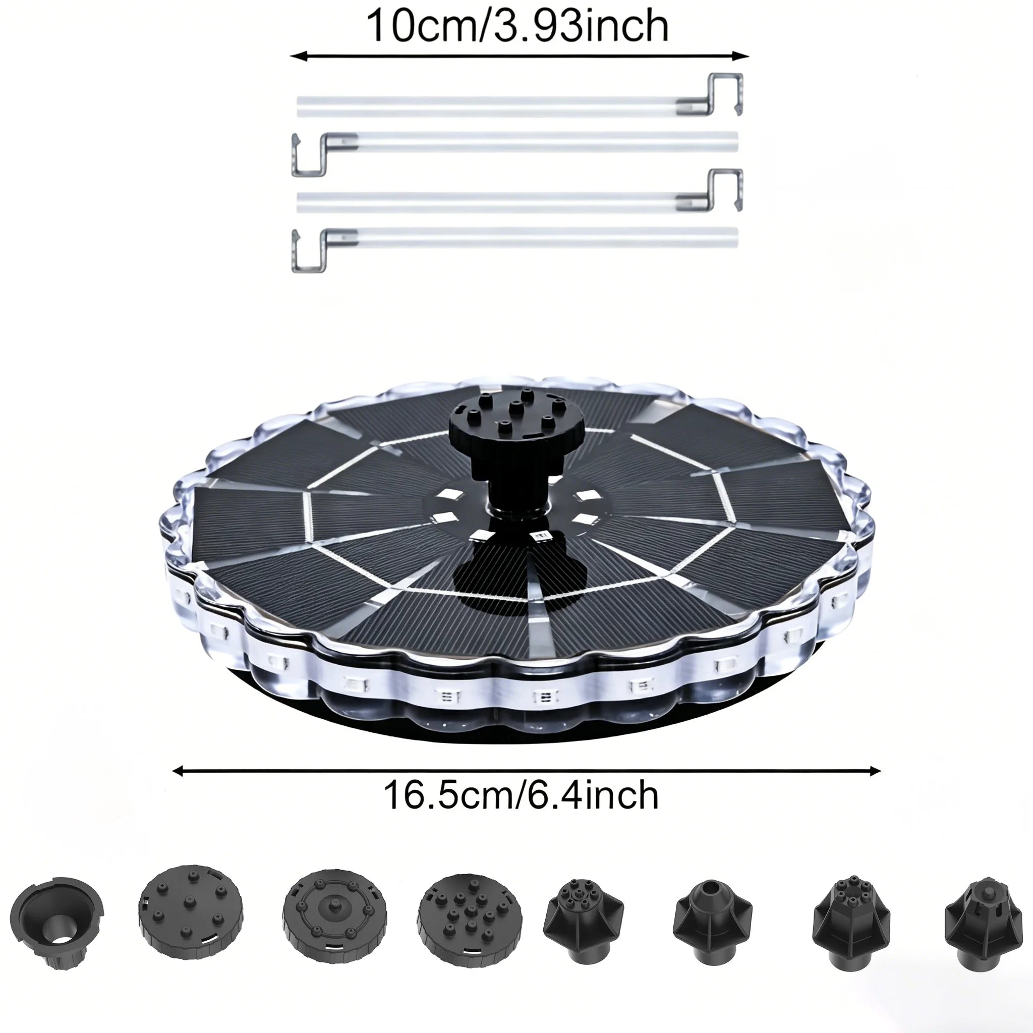 Outdoor Solar Fountain for Garden