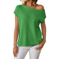 Knitted Summer Sweater Pullover Top