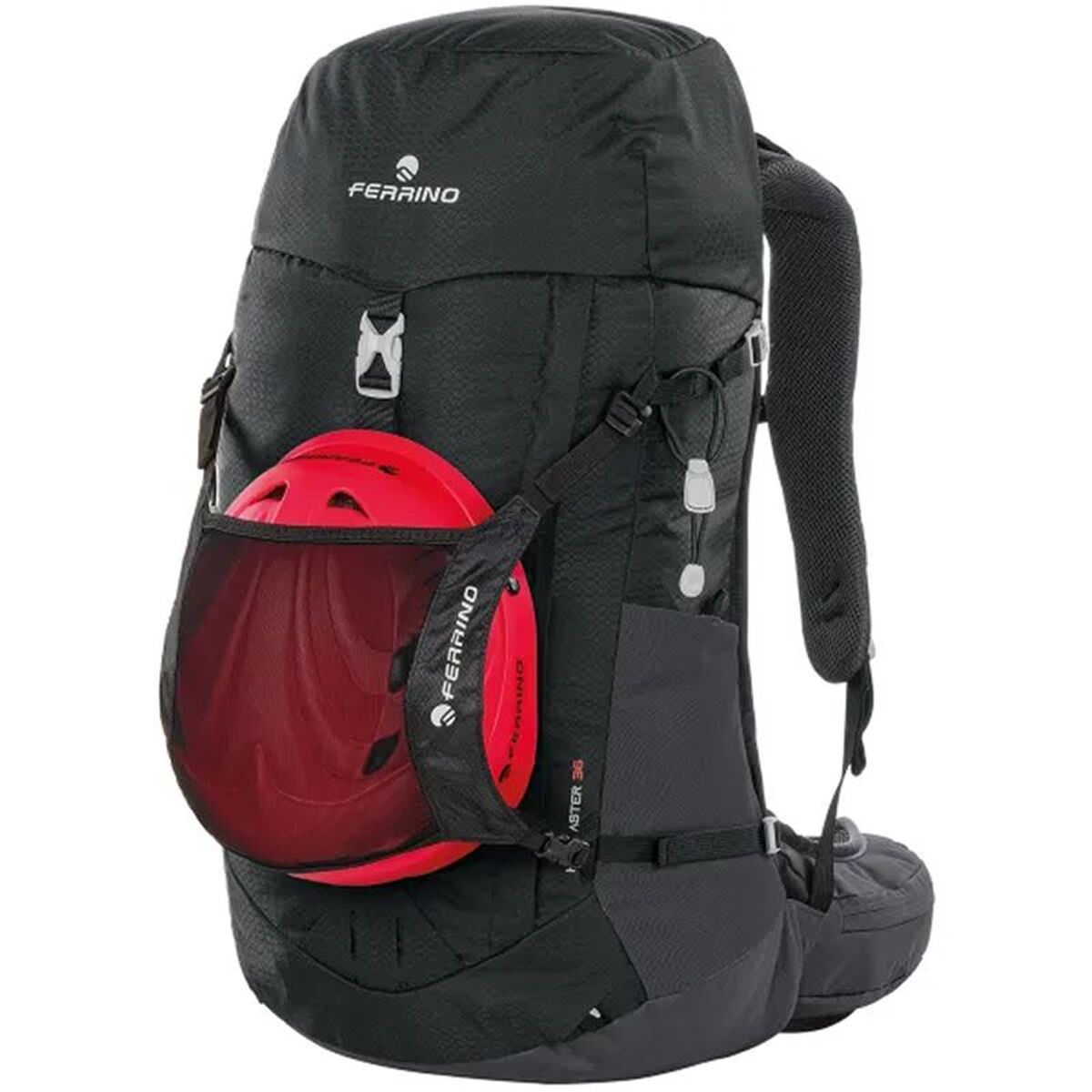 Ryggsäck Ferrino Hikemaster 36L, unisex, svart