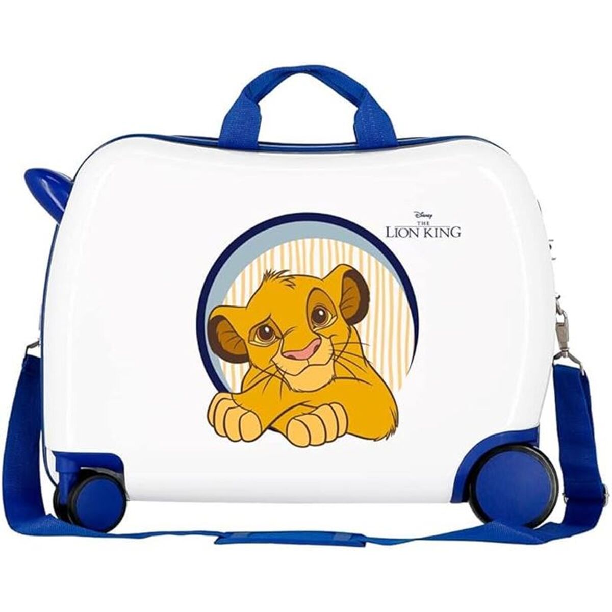 Resväska The Lion King, färgglad design, rymlig