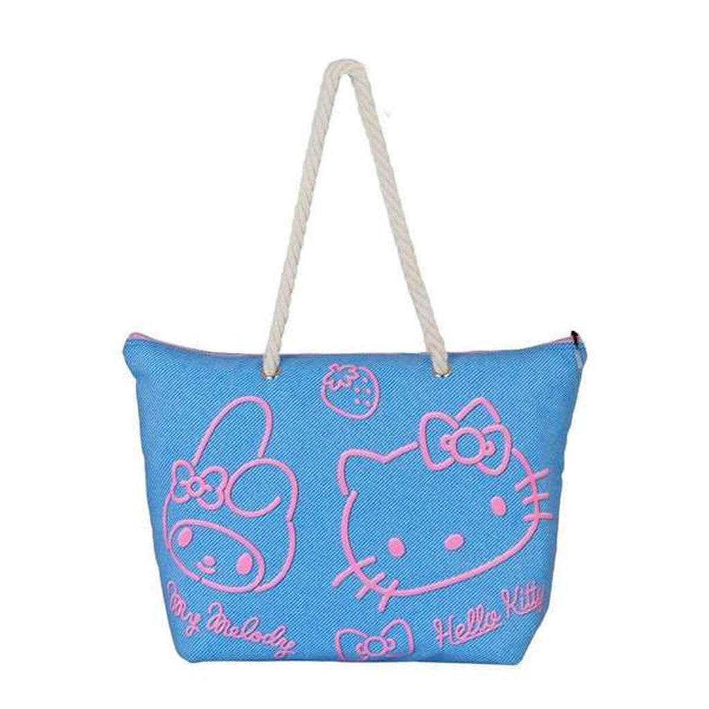 Strandväska Hello Kitty, blå, 260g