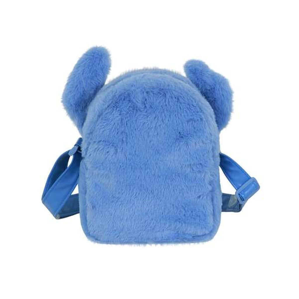 Axelväska Stitch för barn, blå, justerbar rem